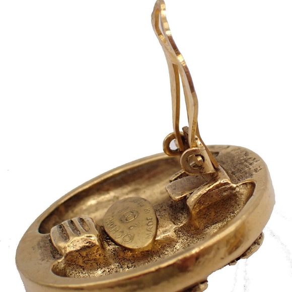 CHANEL Coco Mark Earrings - Picture 7 of 10